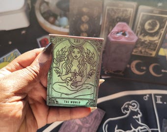 Tarot Cards| Wax Melt Collection Box | World, Fool, Death