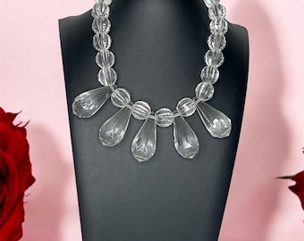 Vintage Lucite Statementkette MCM