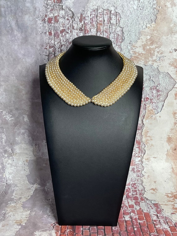 1950’s Graduated Faux Champagne Pearl Collar