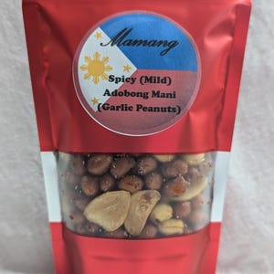 Adobong Mani Mild (Garlic Peanuts)