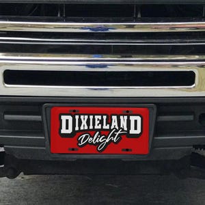 Crimson Tide Fan Gift, Custom Alabama Tag, Roll Tide Gifts, Bama Tags, Dixieland Delight