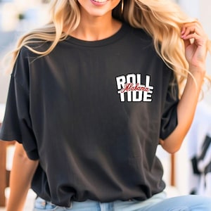 Alabama Tee Shirt, Crimson Tide UNISEX Soft T-Shirt, Bama Fan Gift, University of Alabama