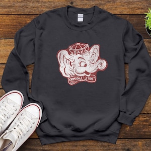 Vintage Alabama Logo Sweatshirt, University of Alabama Sweatshirt, Alabama Football Game Day Shirt
