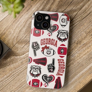 Georgia Bulldogs Phone Case, iPhone Case, Galaxy Case