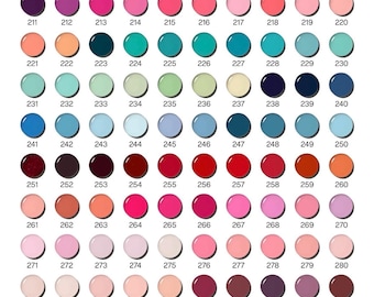 Solid Color Press-On Nails | Handmade Gel Nails