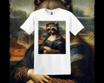 Racoon shirt gifts funny racoon tshirt feral tee