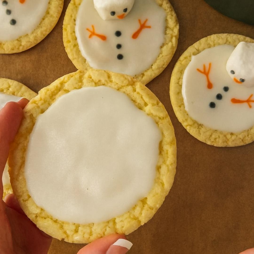 Best Recipe of Melted Snowman Sugar Cookies Digital Download Printable ...