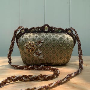 Vintage beaded 20&#39;s purse