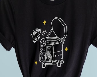 Totally Kiln It Black Short-Sleeve Unisex T-Shirt