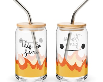 This is Fine Can-shaped glass