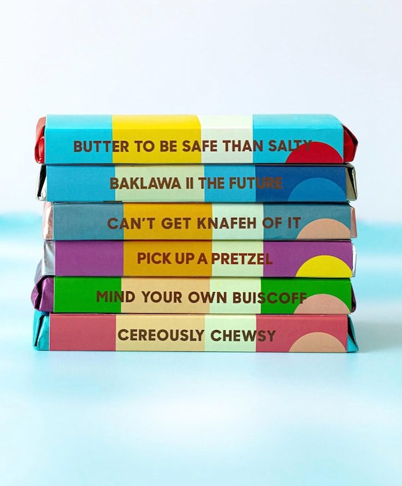 Authentic Dubai Chocolate Fix Dessert Chocolatier - Set of 6