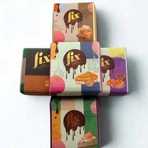 本物のドバイチョコレート フィックスデザートショコラティエ、1枚