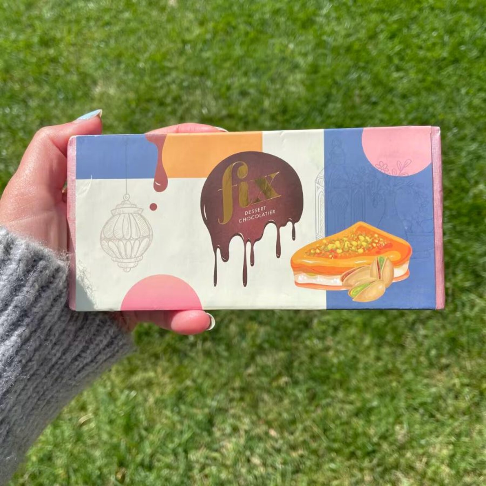 Authentic Dubai Chocolate Fix Dessert Chocolatier, 1 Bar - Etsy UK