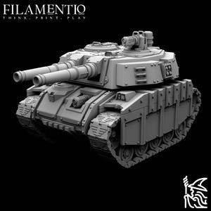 Annihilator Tank Hunter &quot;Bubalus&quot; - Imperial Space Guards Vehicle for Grimdark Future, Scifi Wargaming