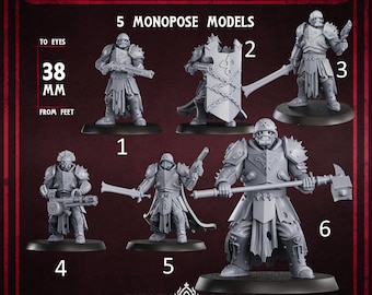 Armorfused Anointed - Heretic Heavy Infantry for Grimdark Trench Wargaming