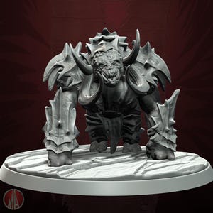 Cave Troll - Monstrous Creature for Age of Fantasy, Old World Wargaming, Tabletop RPGs 28mm/32mm