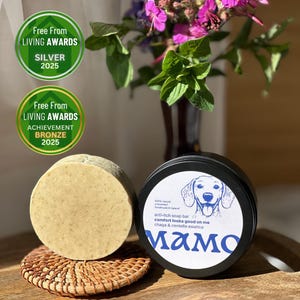 Sabonete anti-coceira para cães - Chaga e Centella Asiática | Sem perfume | Sabonete processado a frio