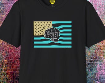 Ungehorsam Ungerechtigkeitsgesetze Widerstand T-Shirt, Politischer Aktivist T-Shirt, Soziale Gerechtigkeit Merch, Protest Bekleidung, Bürgerrechtler Demonstrant Shirt