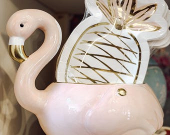 Papieren ananasborden – set van 8 inch