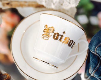 Taza de té envenenado