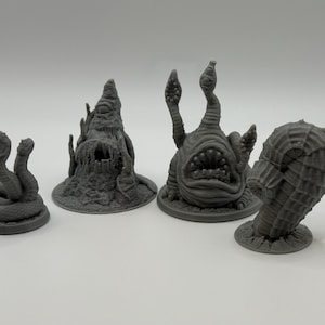 Monster Pack, D&D Miniatures, Dungeons and Dragons Monsters, Tabletop RPG, Tabletop Miniature Figurines, 3D Printed Dungeons and Dragons