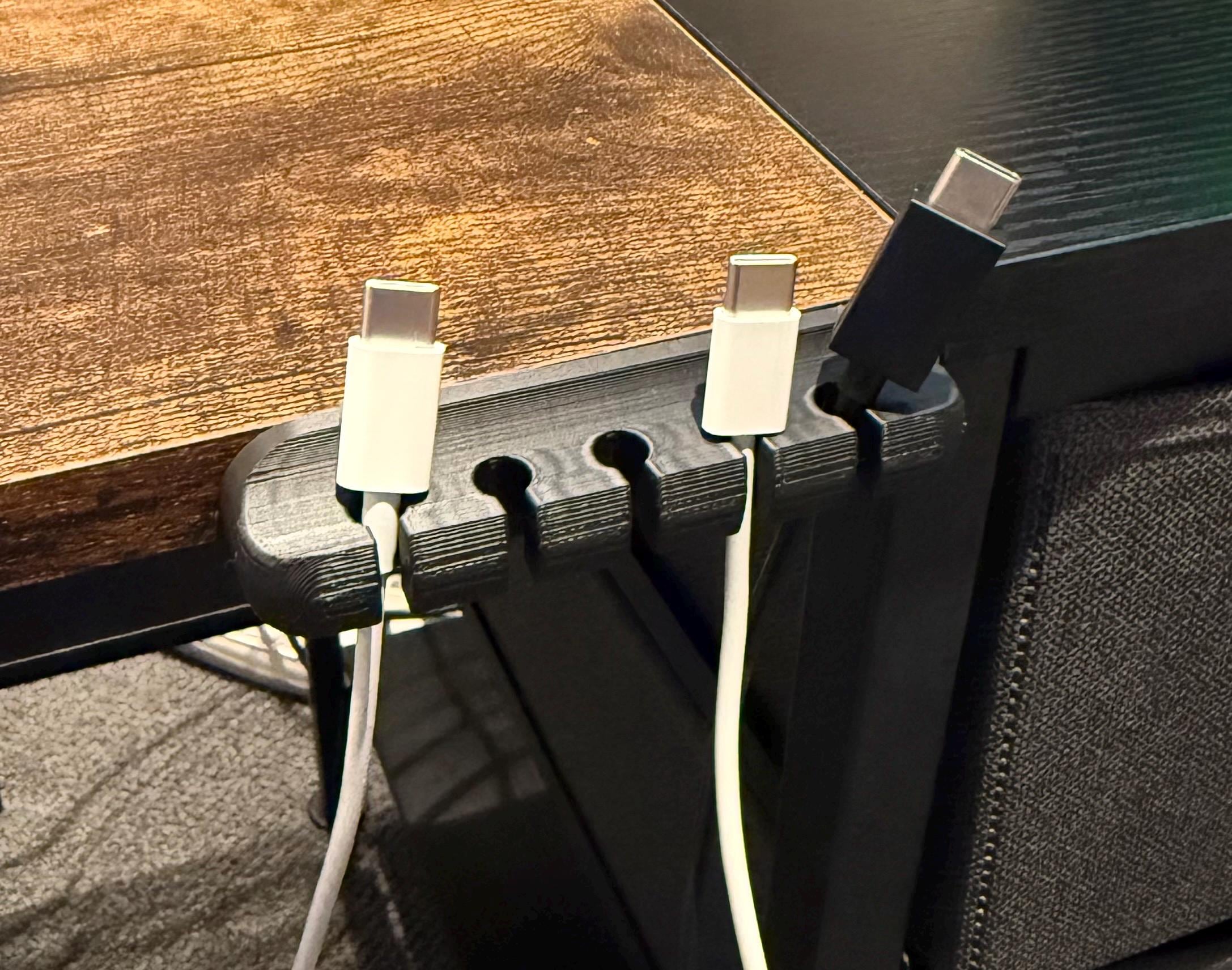 Cable Desk Organizer, Keep Your Space Tidy, Office, Desk, Nightstand ...
