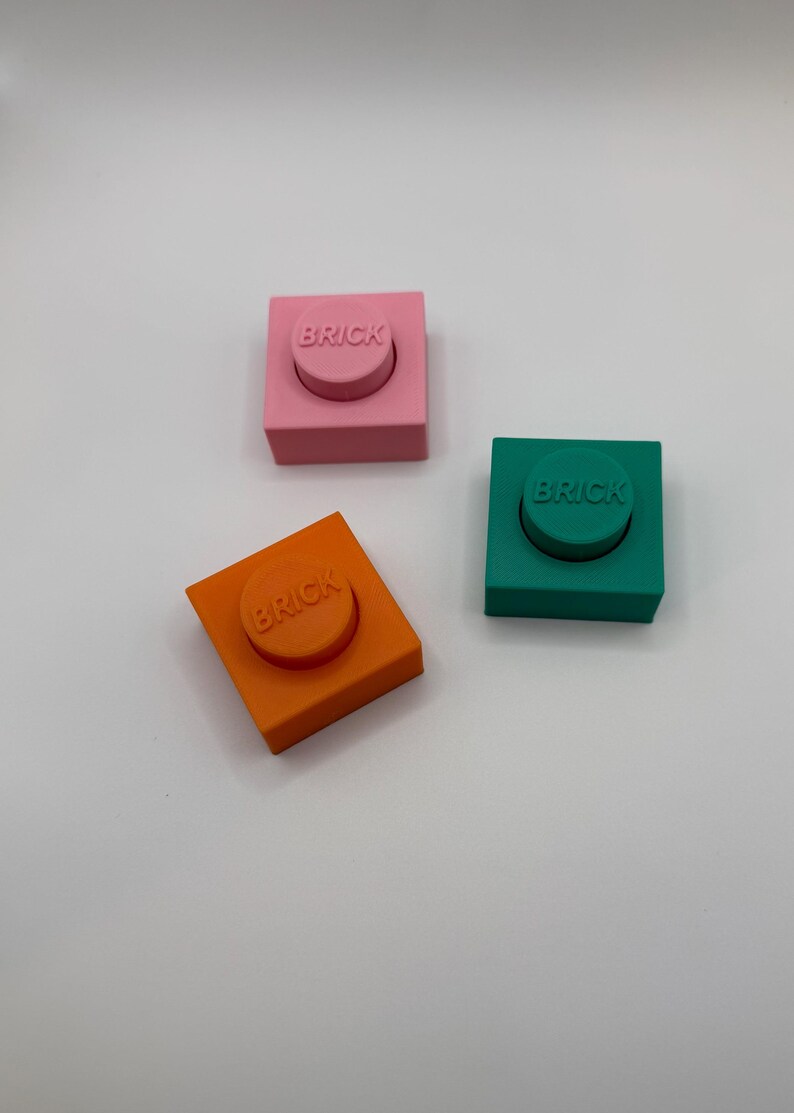 Brick Clicky Fidget Toy, Sensory Clicker, Stress Relief Desk Toy ...