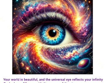 Arte de pared inspirador con la frase "Puedes hacerlo todo": descarga digital con temática de galaxia y espacio, afirmación positiva para la decoración del hogar