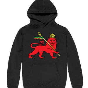Rasta - Löwe von Jehuda - Hoodie - Jah Sunny Arts Design
