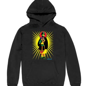 Rasta - Hoodie - Haile Selassie 1927 - Jah Sunny Arts