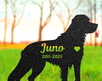 Custom Great Pyrenees Memorial Stake, Personalized Dog Loss Gift, Outdoor Pet Tribute, Puppy Garden Sign, Lawn Decor, Remembrance Stake
