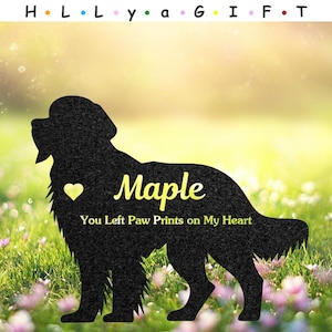 Custom Golden Retriever Memorial Stake, Personalized Golden Dog Grave Marker, Goldie Pet Loss Tribute, Dog Keepsake, Garden Decor, Yard Art