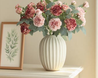 ヴィンテージコーラル デビッド・オースティン ローズ、リアルタッチ