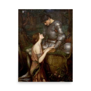 Renaissance Art Print - Lamia - Gothic Wall Art