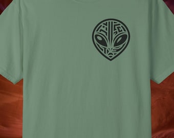 Camiseta gráfica de extraterrestre: Conspiración de Roswell, Área 51