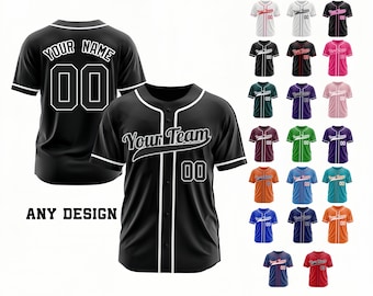Custom baseball Jersey, Stitched/Printed Personalized jerseys Baseball Jerseys Cheerleading Jersey Gift for Men Women Youth Kids Toddler