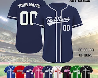 Custom Baseball Jersey, Stitched/Printed Baseball Jerseys, Personalize Team sports shirts Couple Jersey Wedding Jersey, Cheerleading Jersey.