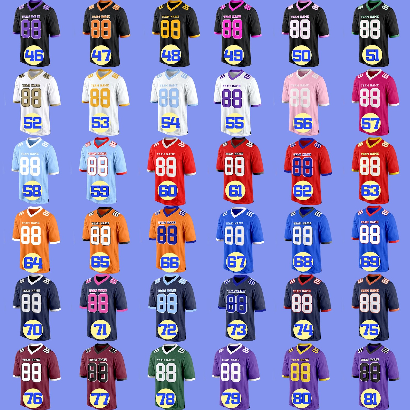 Custom Football Jersey