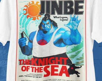 One Piece Shirt Jinbe One Piece Anime Shirt Jinbe One Piece T-shirt Jinbe One Piece Vintage Anime Shirt One Piece Geschenk Jinbe One Piece