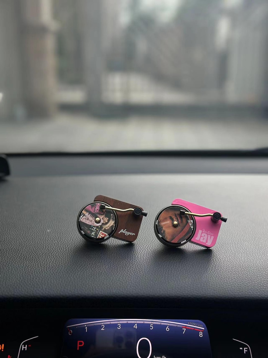 Personalized Mini Record Player Car Air Freshener Clip – Custom Photo ...