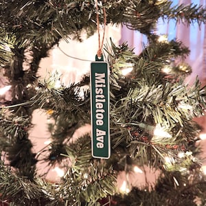Personalized Street Sign Ornament