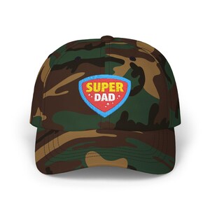 Bestickte Super Dad Hat Vatertagsgeschenk für Papa von Tochter Sohn Geschenk für Opa Stiefvater Cap Geschenk für Papa Geburtstagshut Geschenk für Ehemann
