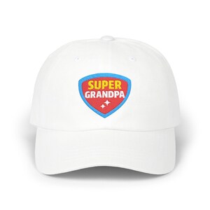 Embroidered Hat Super Grandpa Fathers Day Gift for Grandpa Gift for Husband Super Grandpa Hat Gift from Grandson Gift from Grand Daughter