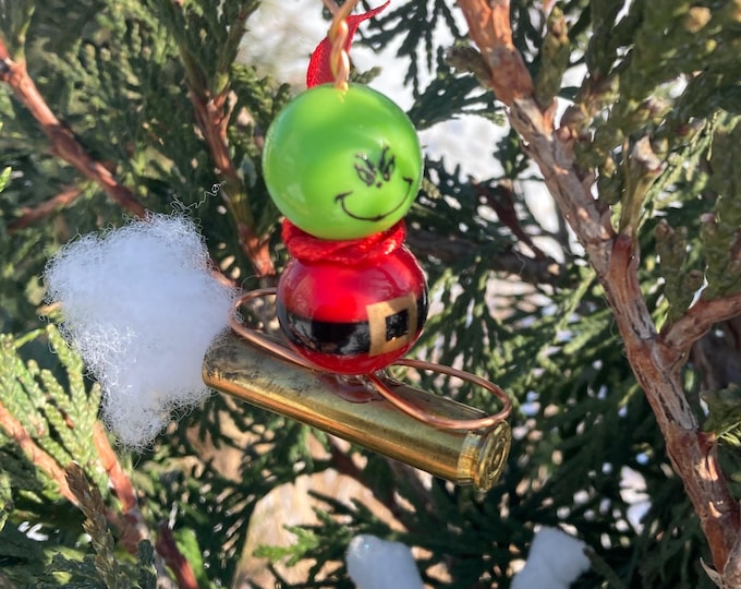 Handcrafted Mischief Missile Christmas Ornamen