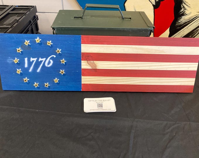 Handcrafted USA - 1776 Flag