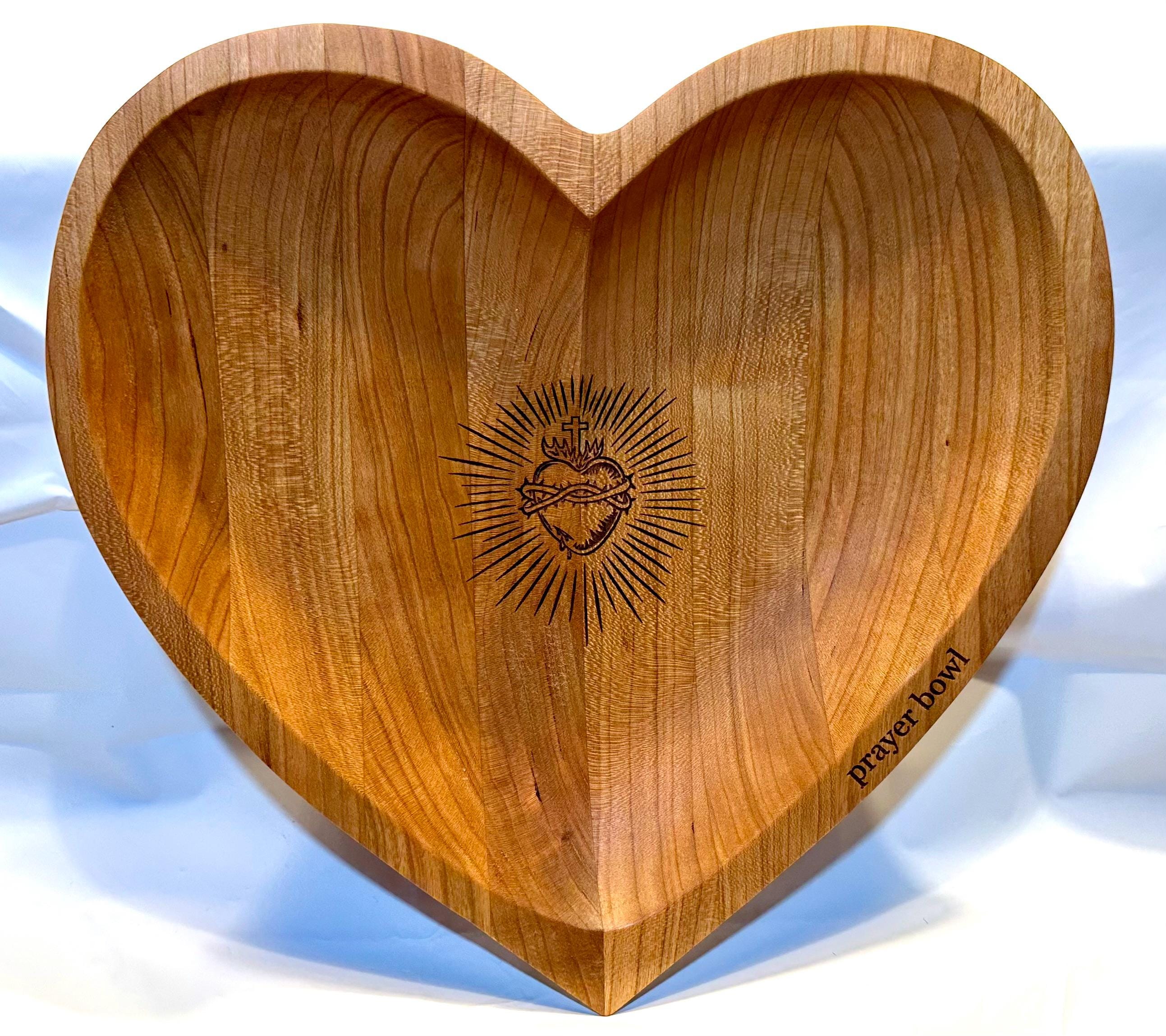 Heart Prayer Bowl - Cherry