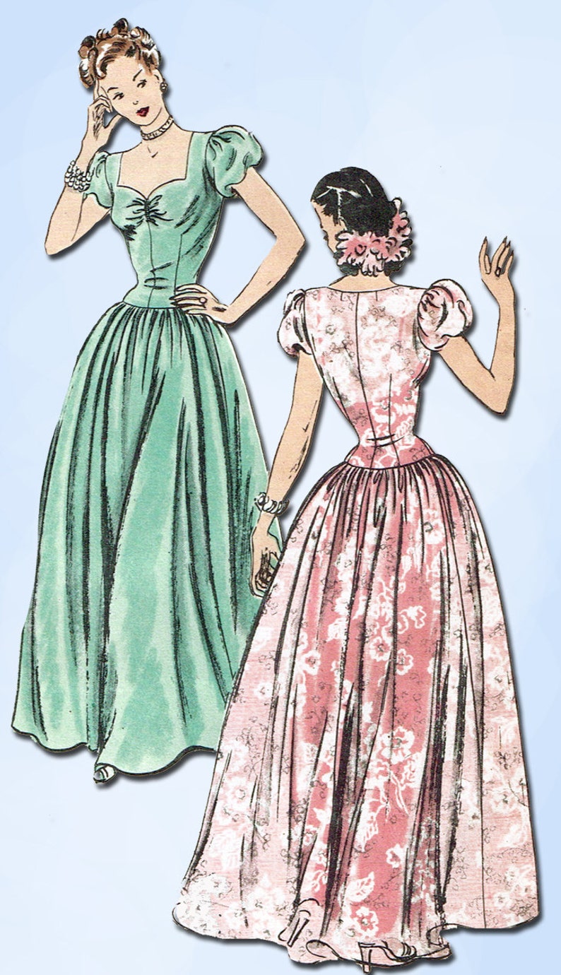 1940s Vogue Wedding Dresses
