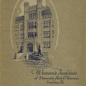 1920s Mary Brooks Picken Woman&#39;s Institute Sewing Book 16 Tailored Buttonholes