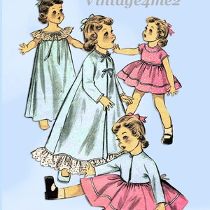 1950s Vintage Voraus Schnittmuster 6571 Kleidung für 14 Zoll Toni Puppen nähen lernen