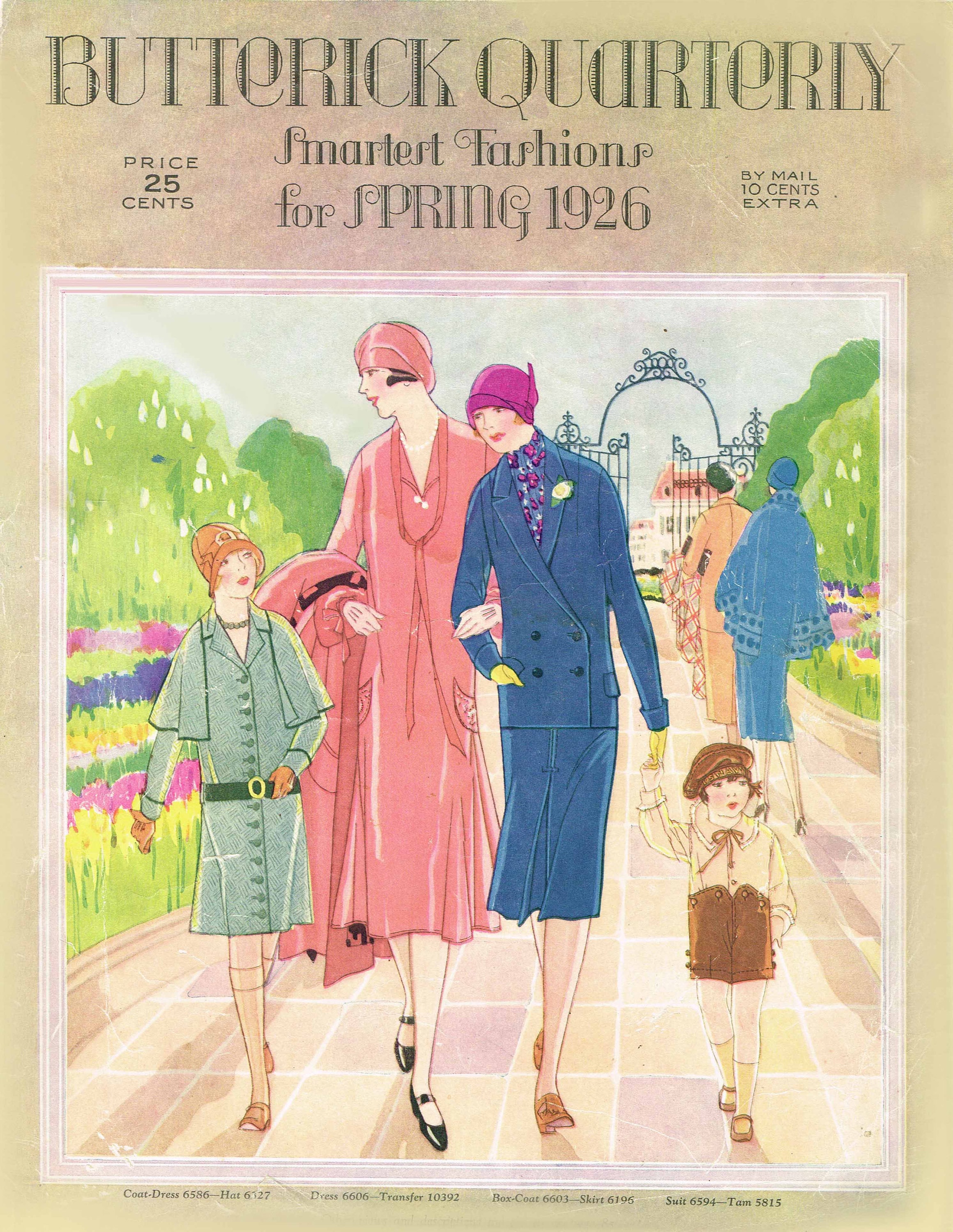 1920s Butterick Spring 1926 Quarterly Sewing Pattern Catalog 87 Pgs ...